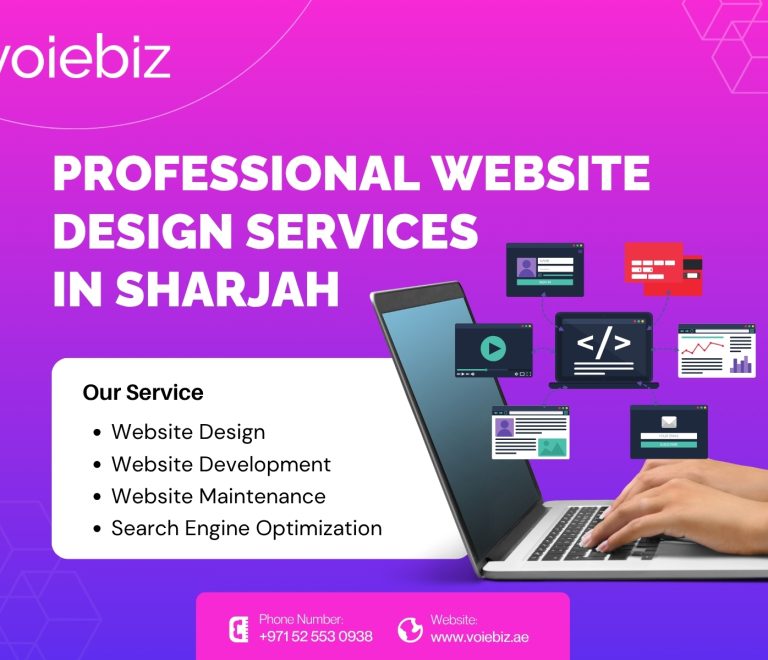 Professional Website Design Services in Sharjah