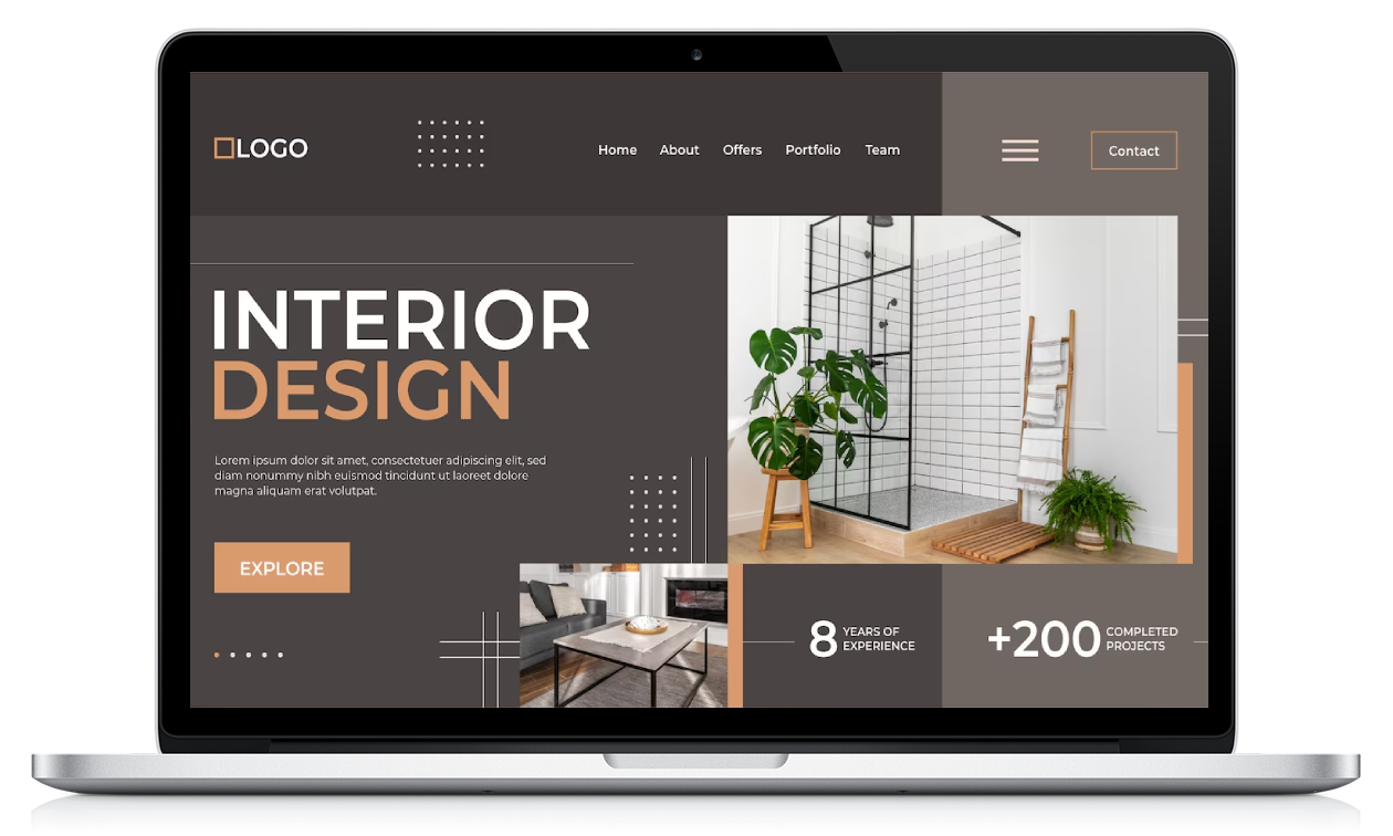 Interior Design Website in Sharjah