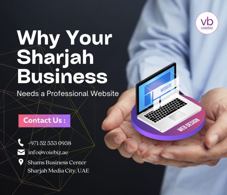 Why Your Sharjah Business Needs a Professional Website in 2025