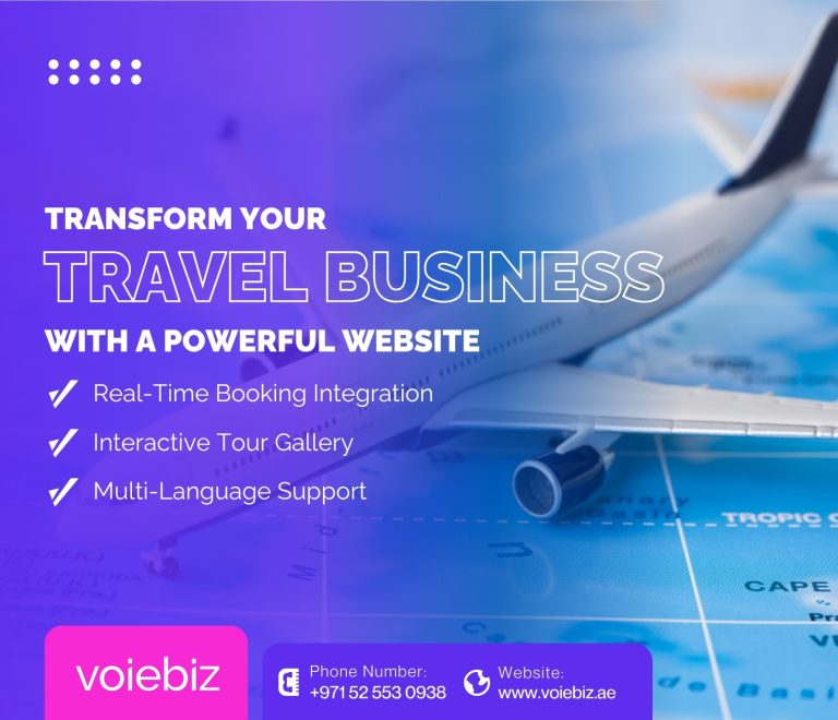 Travel Website Development Services for UAE Tour Companies
