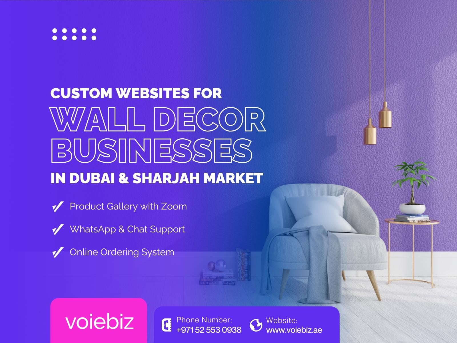 Wall Decor Website Development