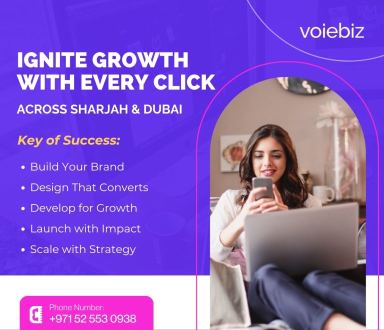 Drive Digital Growth in Sharjah & Dubai — One Click at a Time