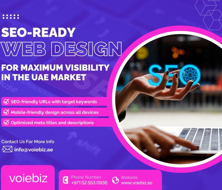 SEO-Optimized web design for Maximum Visibility in the UAE