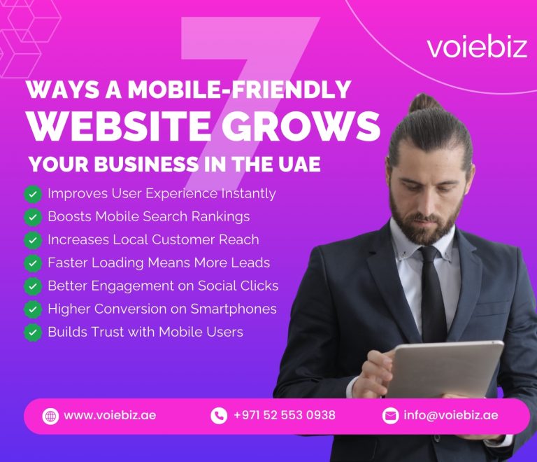 7 Ways a Mobile-Friendly Website Grows Your Business in the UAE