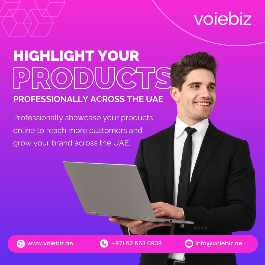 Web Design to Showcase Products