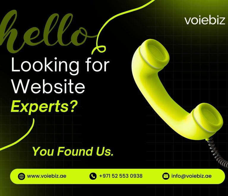 Hello! Looking for Website Experts in Dubai? You Found Us.