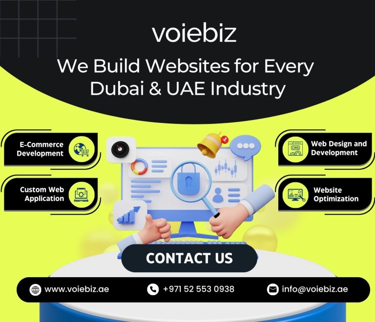 Build Best Websites for Sharjah, Dubai, Umm Al Quwain & UAE Industry