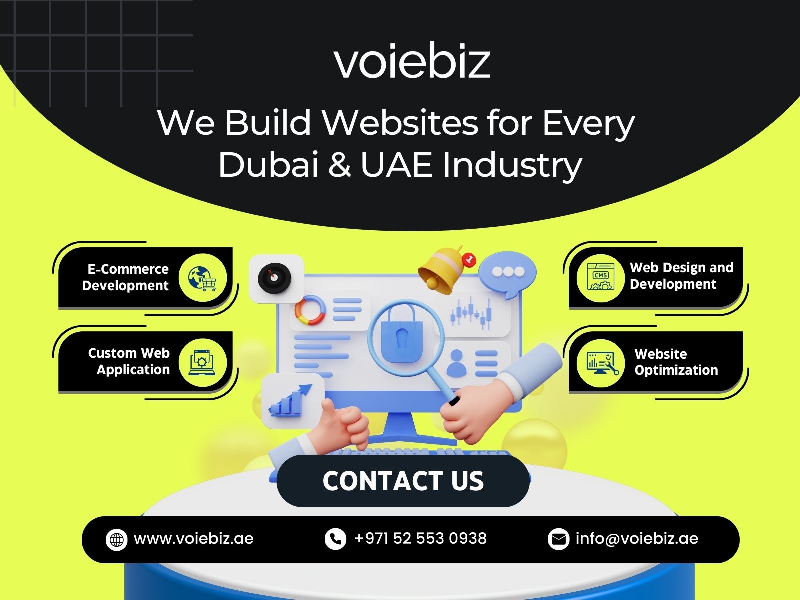 Best Websites for Sharjah, Dubai, Umm Al Quwain