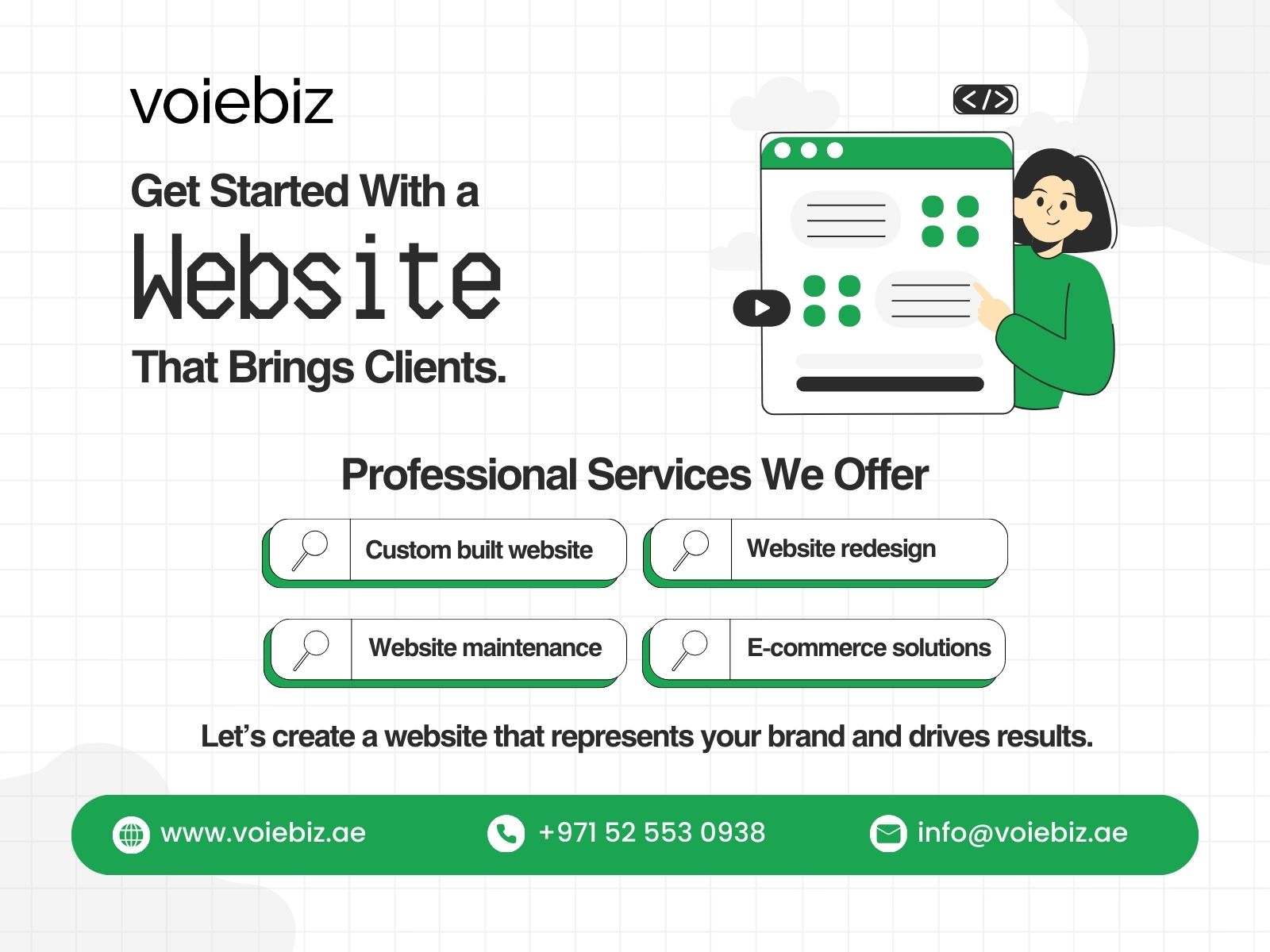 Website That Brings Clients in Sharjah