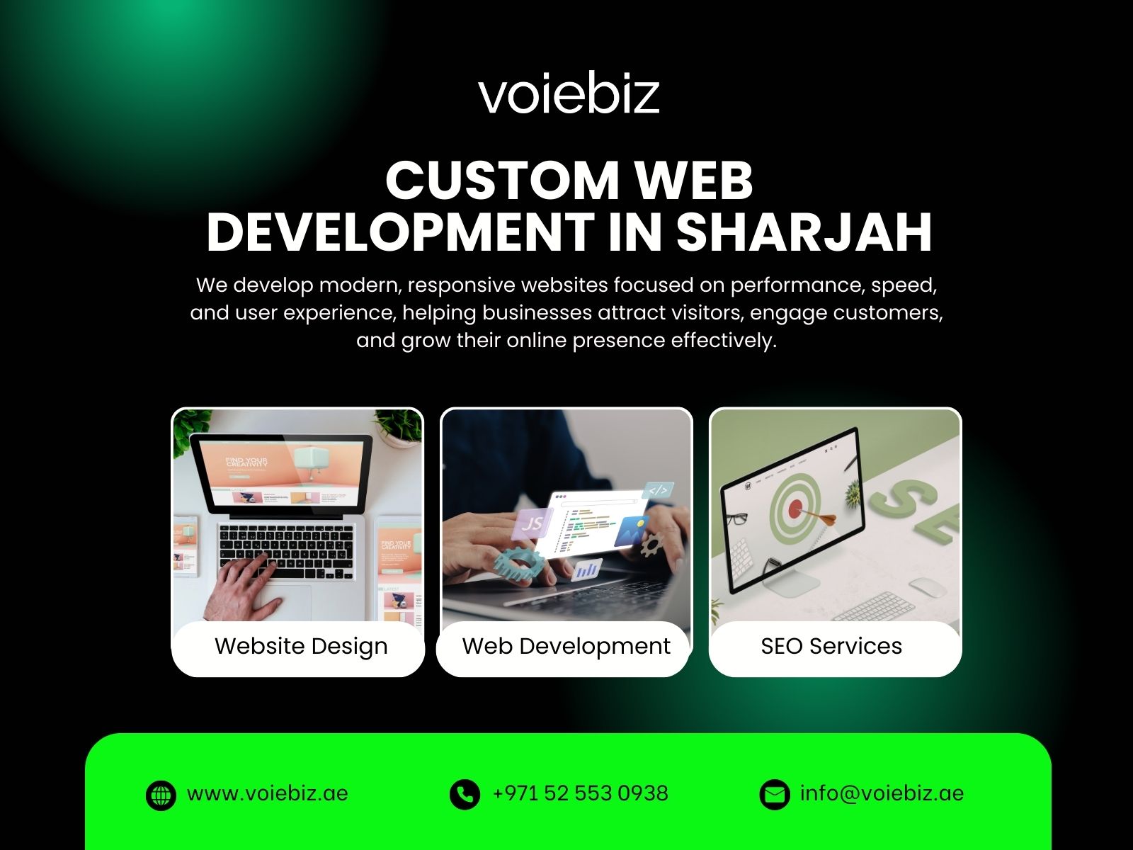 Custom Web Development in Ajman