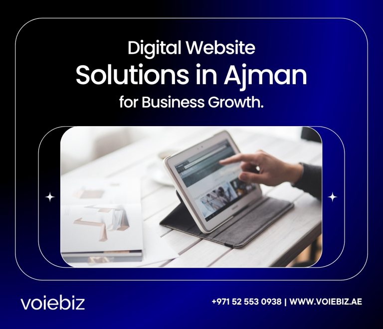 Digital Website Solutions in Ajman