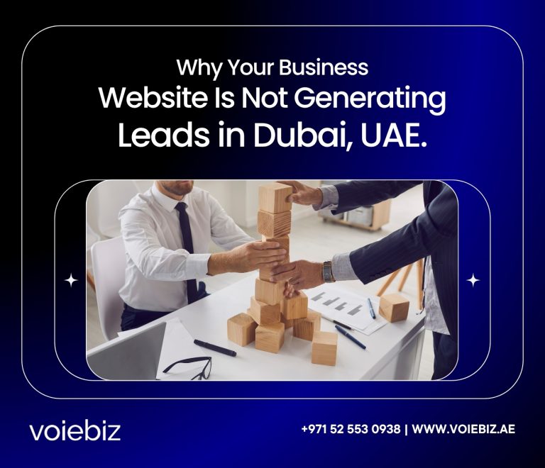 Not Generating Leads in Dubai