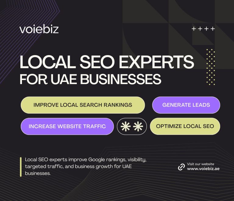 Professional Local SEO Experts for UAE Businesses