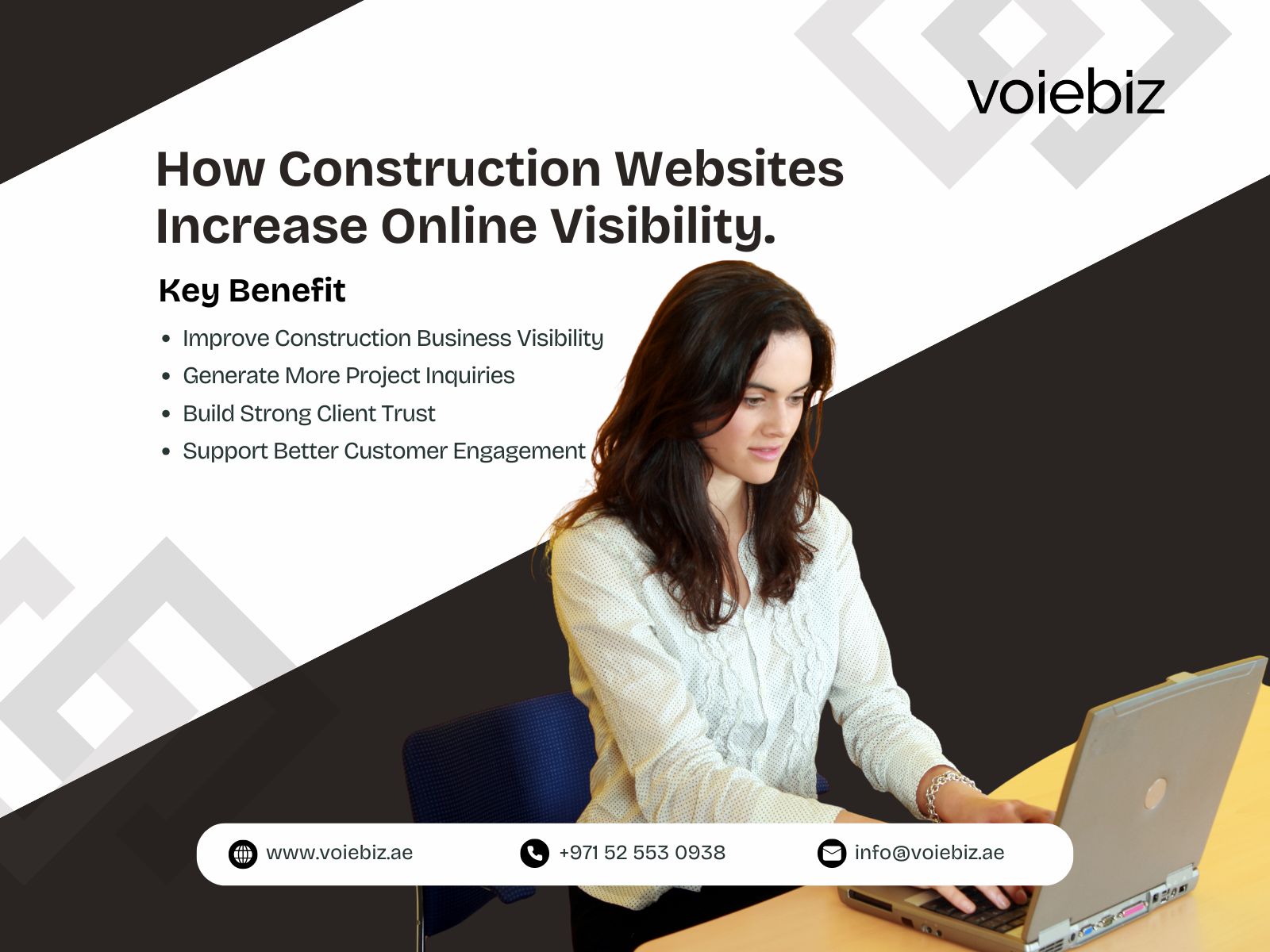 Construction Websites Increase Online Visibility