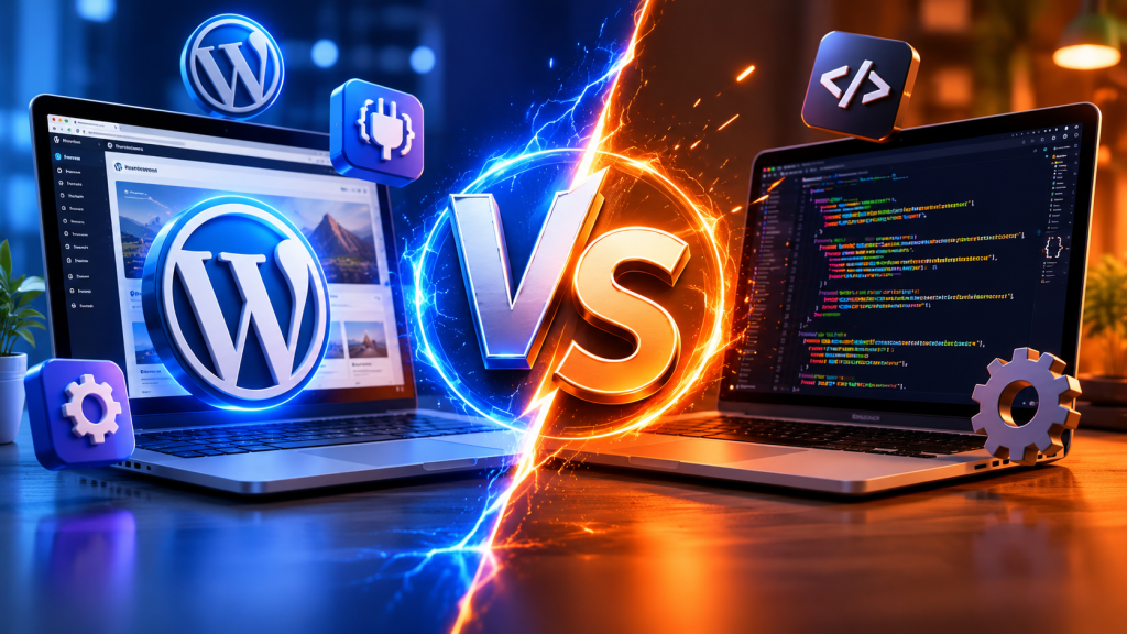 WordPress vs Custom Website Development