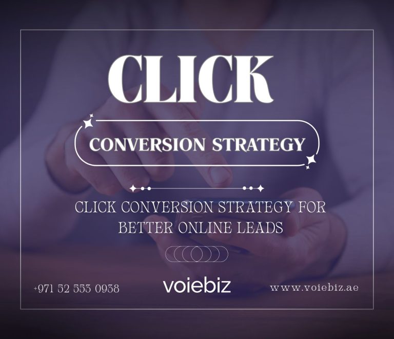 Click Conversion Strategy Experts in Sharjah for Business Growth