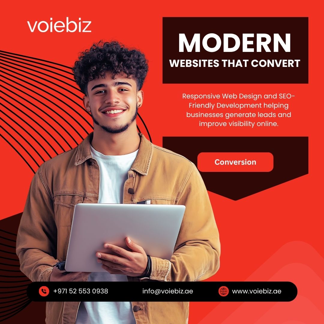 Modern Websites That Convert Better for Businesses in Sharjah