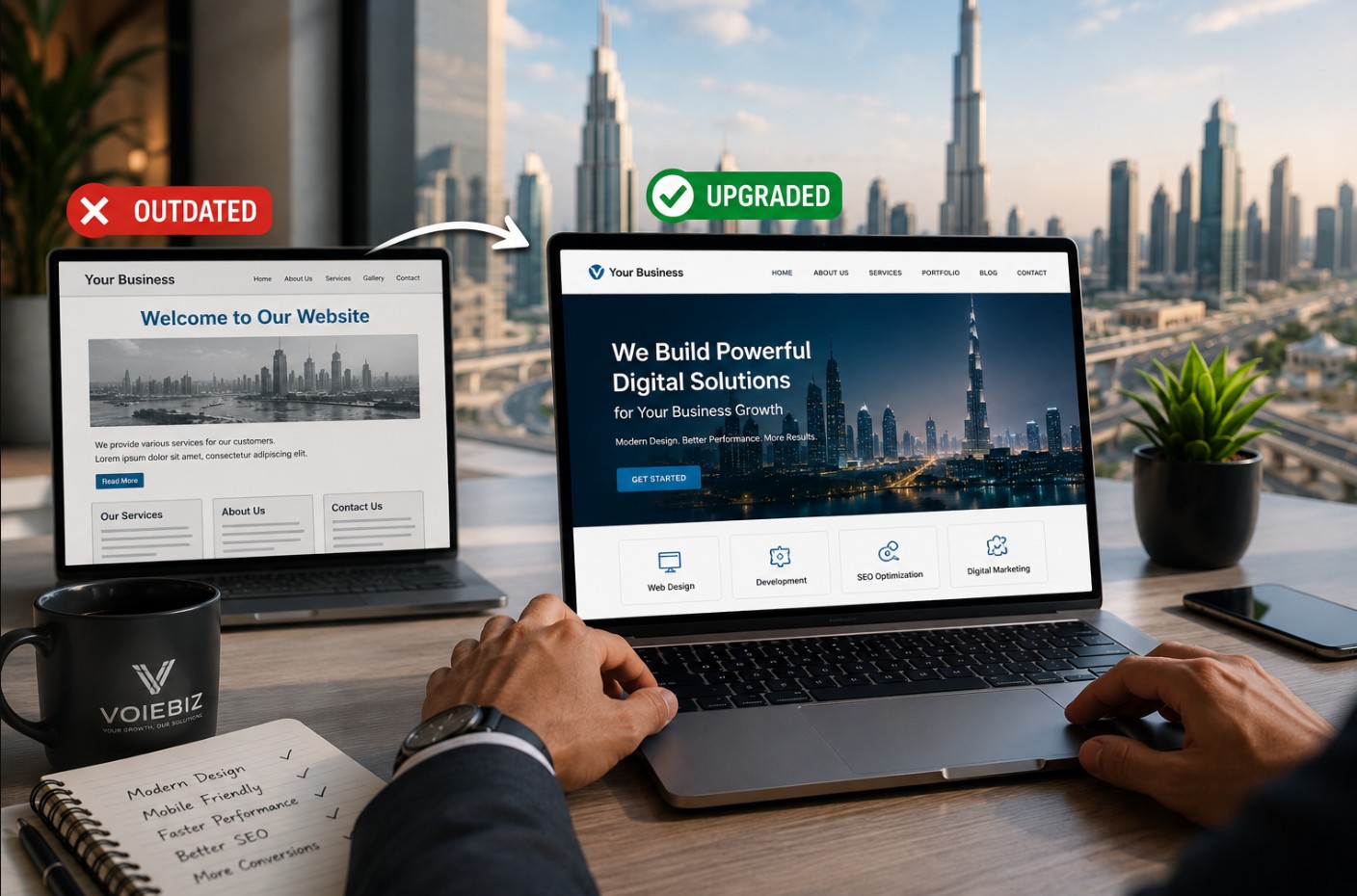 Upgrade Your Outdated Business Website