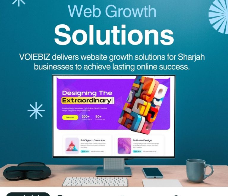 Website Growth Solutions for Businesses in Sharjah to Grow Online