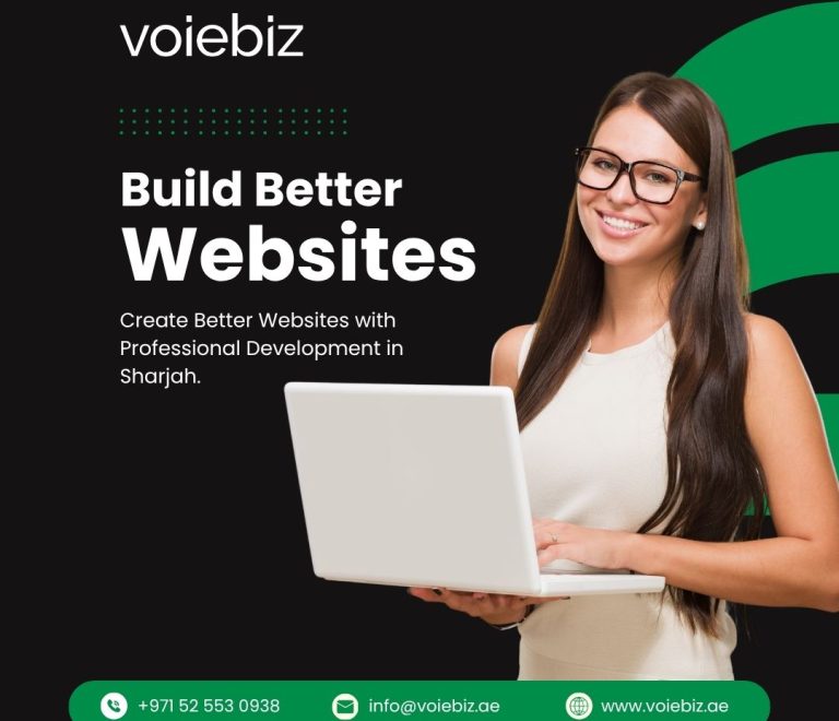 Build Better Websites with Professional Web Development in Sharjah