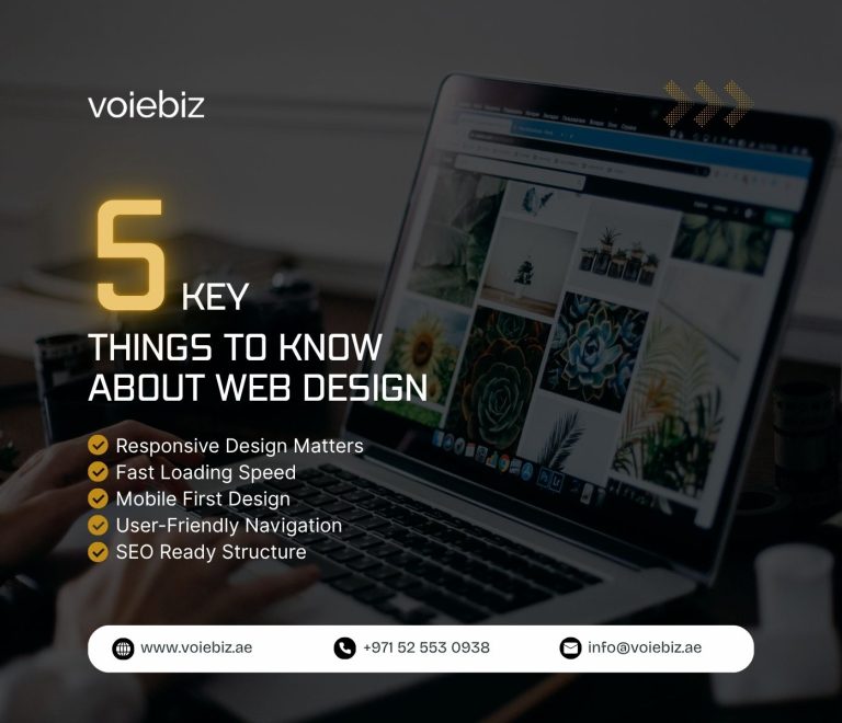 5 Key Things to Know About Web Design in Dubai, UAE