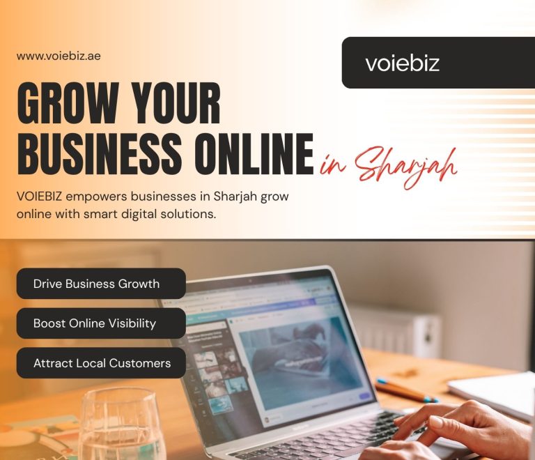 Grow Your Business Online in Sharjah