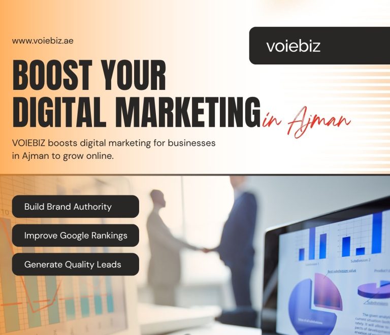 Boost Your Digital Marketing in Ajman