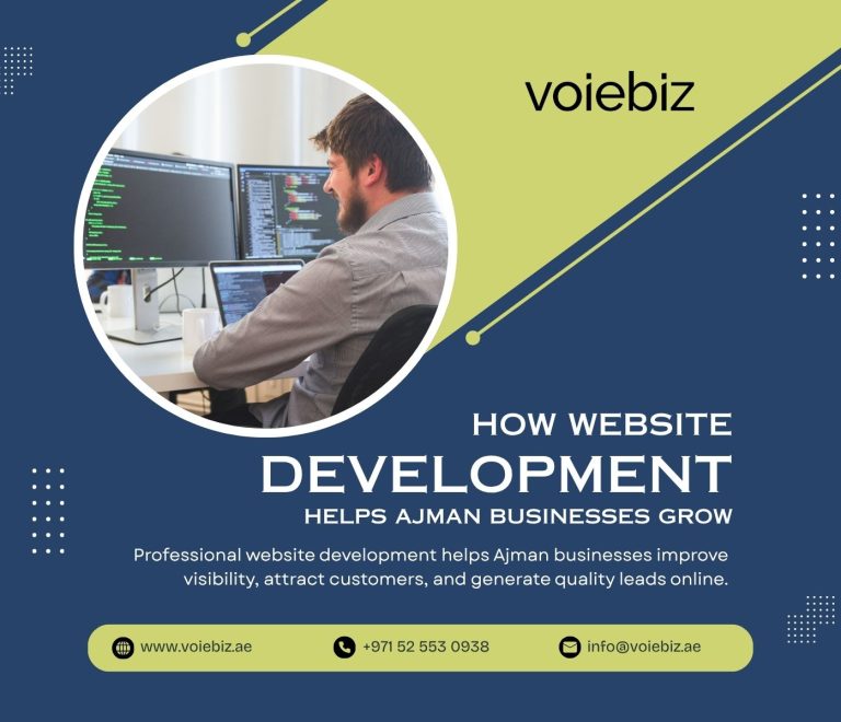 How Website Development Helps Ajman Businesses Grow