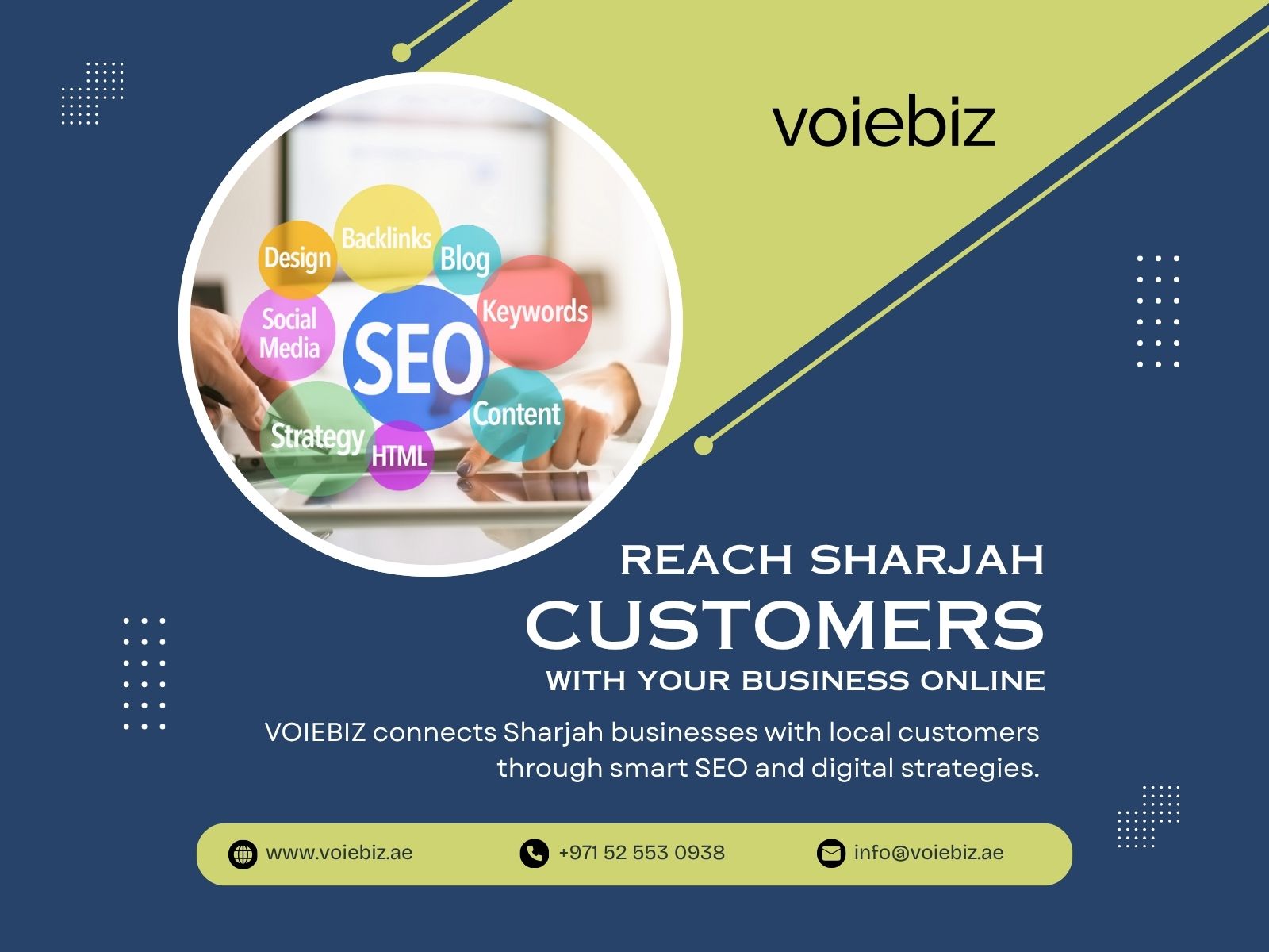 Reach Sharjah Customers With Your Business Online