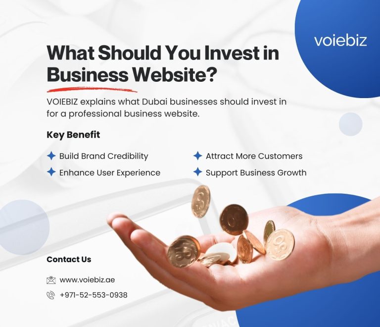 What Should You Invest in a Business Website in Dubai?