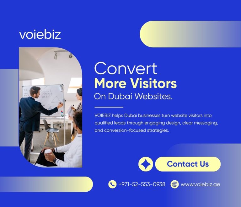 Convert More Visitors on Dubai Websites with Smart Design