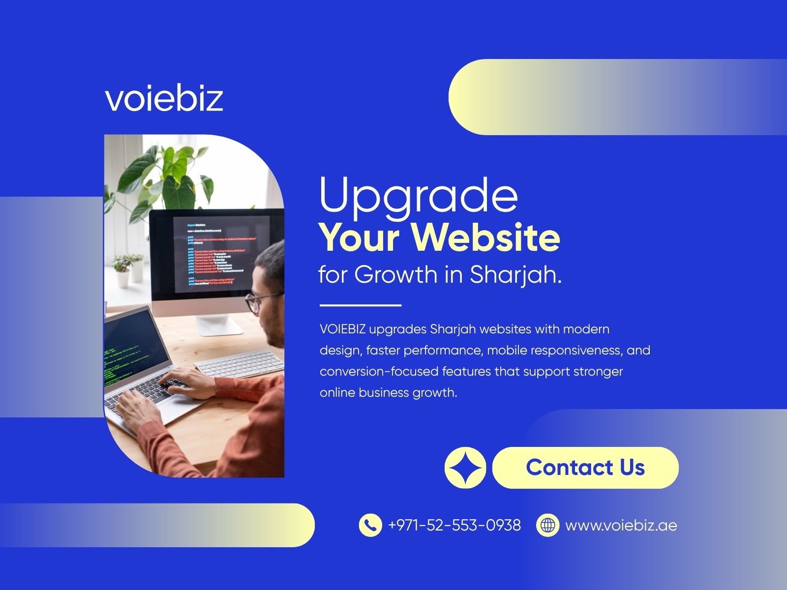 Upgrade Your Website for Growth in Sharjah